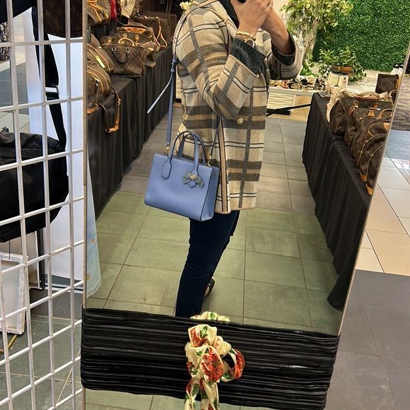 Authentic RARE Gucci GG small ribbon tote - Picture 8 of 10